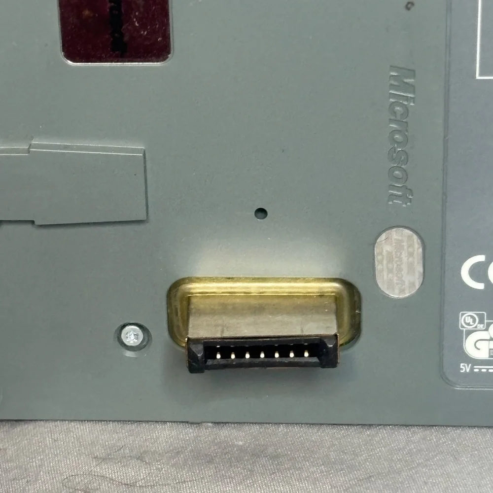 Microsoft Xbox 360 Silver and Gray HDD